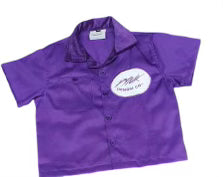 Pynk Denem Bowling Shirt