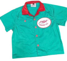 Pynk Denem Bowling Shirt