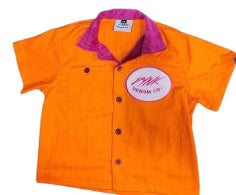 Pynk Denem Bowling Shirt